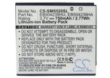 Battery For Samsung S5200, Gt-s5200, Sgh-a187 3.7v, 750mah - 2.78wh Mobile, SmartPhone Cameron Sino Technology Limited   