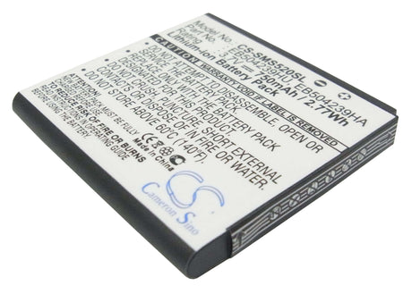 Battery For Samsung S5200, Gt-s5200, Sgh-a187 3.7v, 750mah - 2.78wh Mobile, SmartPhone Cameron Sino Technology Limited   