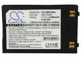 Battery For Samsung Sc-mm10, Sc-mm10bl, Sc-mm10s, Sc-mm11, 3.7v, 2400mah - 8.88wh Camera Cameron Sino Technology Limited   