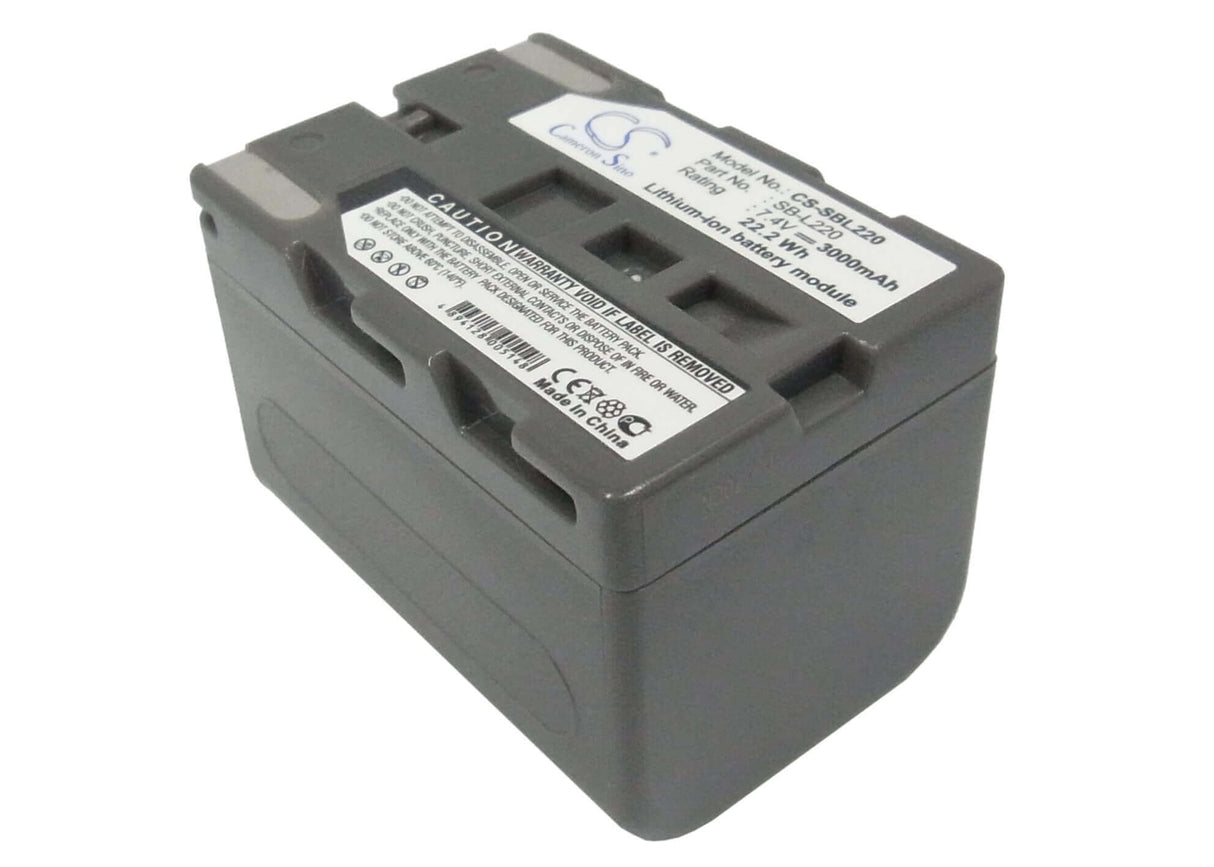 Battery For Samsung Scd20, Scd21, Scd23, Scd24, 7.4v, 3000mah - 22.20wh Camera Cameron Sino Technology Limited   