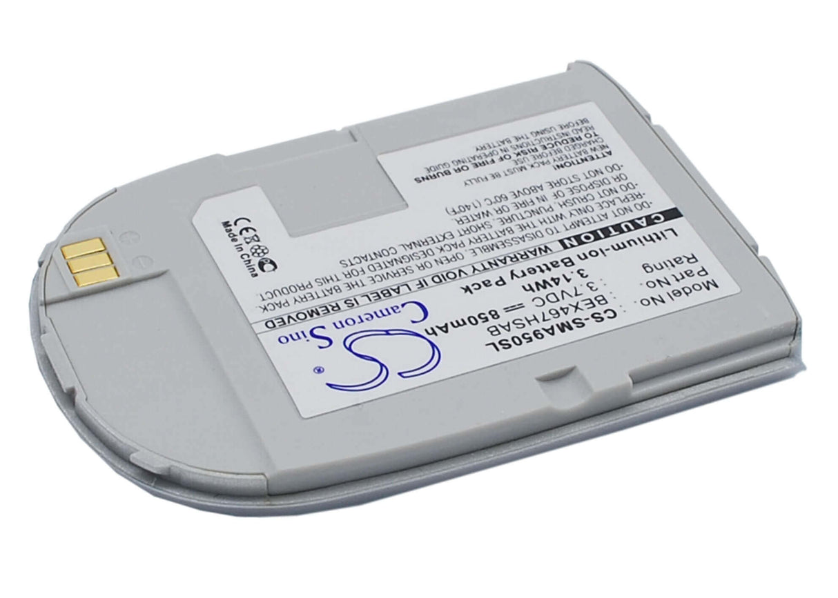 Battery For Samsung Sch-a950 3.7v, 850mah - 3.15wh Mobile, SmartPhone Cameron Sino Technology Limited (Suspended)   