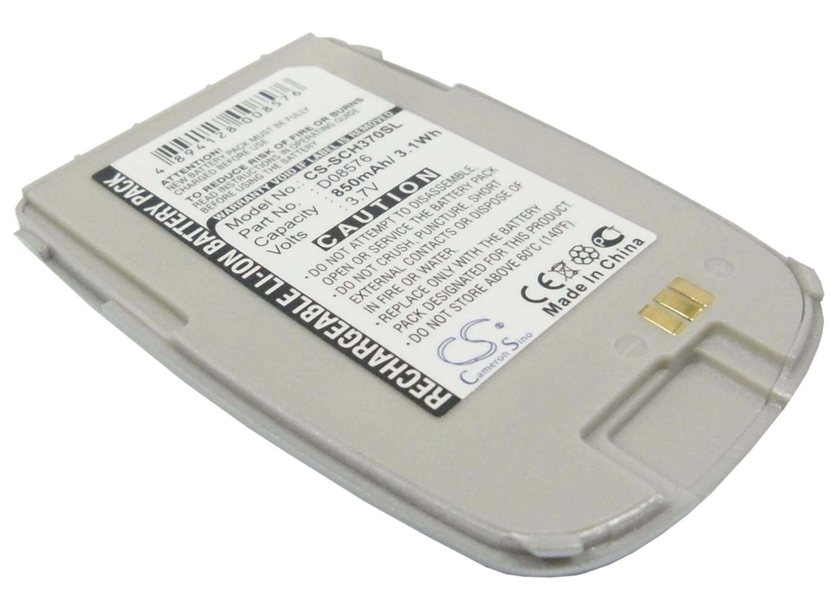 Battery For Samsung Sch-e370 3.7v, 850mah - 3.15wh Mobile, SmartPhone Cameron Sino Technology Limited (Suspended)   