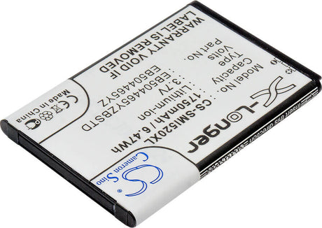 Battery For Samsung Sch-i400, I400 Continuum, Gem I100 3.7v, 1750mah - 6.48wh Mobile, SmartPhone Cameron Sino Technology Limited   