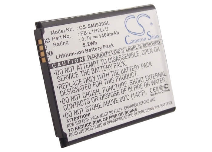 Battery For Samsung Sch-i939, Midas, Gt-i9260 3.7v, 1400mah - 5.18wh Mobile, SmartPhone Cameron Sino Technology Limited (Suspended)   