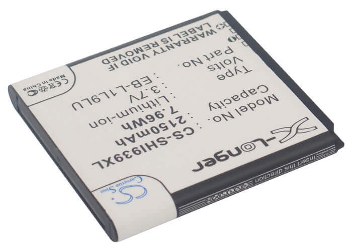 Battery For Samsung Sch-i939d, Galaxy S3 Duos 3.7v, 2150mah - 7.96wh Mobile, SmartPhone Cameron Sino Technology Limited   