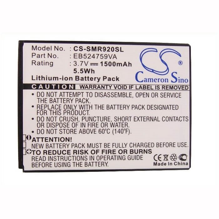 Battery For Samsung Sch-r920 3.7v, 2800mah - 10.36wh Mobile, SmartPhone Cameron Sino Technology Limited   