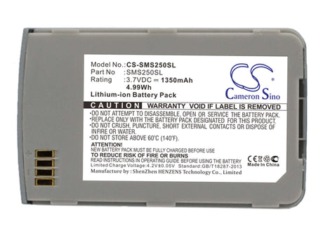 Battery For Samsung Sch-s250, Sgh-s250 3.7v, 1350mah - 5.00wh Batteries for Electronics Cameron Sino Technology Limited (Suspended)   