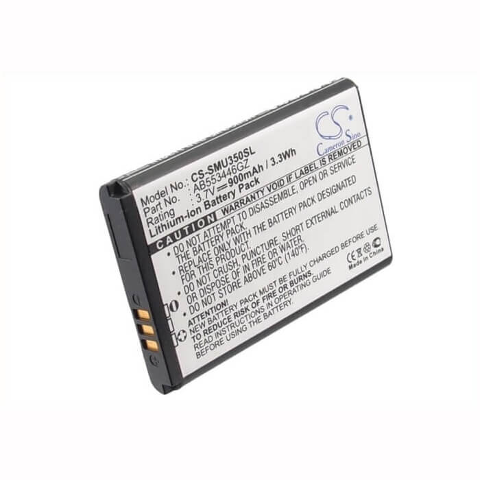 Battery For Samsung Sch-u310, Knack U310, Sch-u410 3.7v, 900mah - 3.33wh Mobile, SmartPhone Cameron Sino Technology Limited   