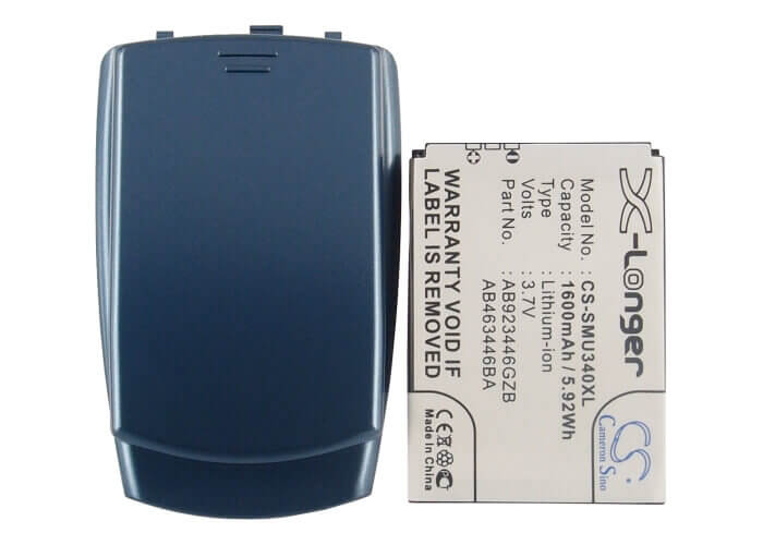 Battery For Samsung Sch-u340 3.7v, 1600mah - 5.92wh Mobile, SmartPhone Cameron Sino Technology Limited (Suspended)   