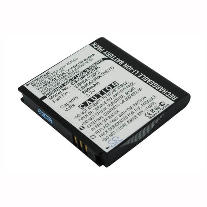 Battery For Samsung Sch-u820, Reality U820 3.7v, 800mah - 2.96wh Mobile, SmartPhone Cameron Sino Technology Limited   