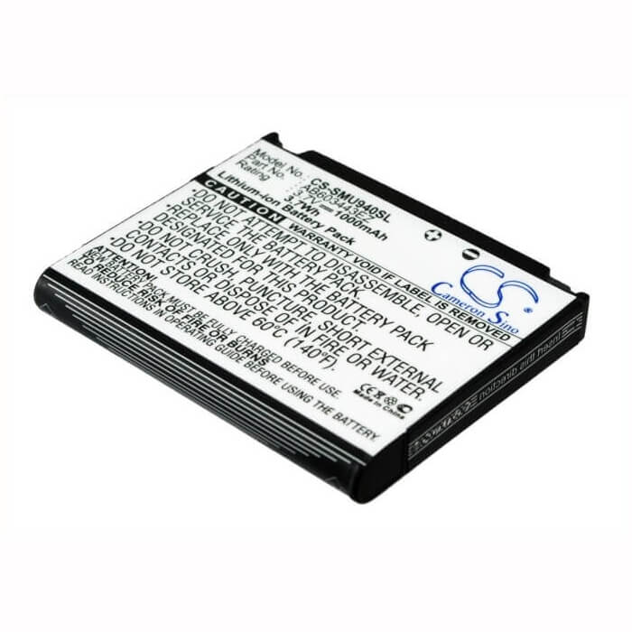 Battery For Samsung Sch-u940, Sch-u940v 3.7v, 1000mah - 3.70wh Mobile, SmartPhone Cameron Sino Technology Limited   