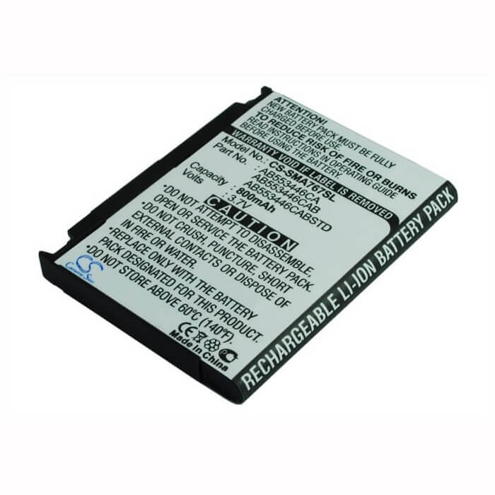 Battery For Samsung Sgh-a767, Sgh-a767 Propel 3.7v, 800mah - 2.96wh Mobile, SmartPhone Cameron Sino Technology Limited   