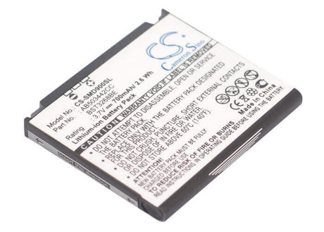 Battery For Samsung Sgh-d908, Sgh-d900, Sgh-d900i 3.7v, 700mah - 2.59wh Mobile, SmartPhone Cameron Sino Technology Limited   