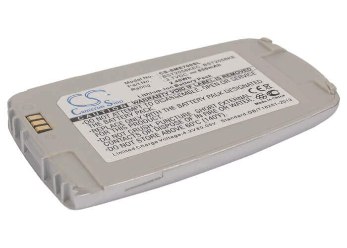 Battery For Samsung Sgh-e700, Sgh-e708, Sgh-e705 3.7v, 650mah - 2.41wh Mobile, SmartPhone Cameron Sino Technology Limited (Suspended)   