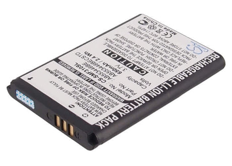 Battery For Samsung Sgh-f318, Gt-b2100, Gt-b2100 Solid Extreme 3.7v, 650mah - 2.41wh Mobile, SmartPhone Cameron Sino Technology Limited   