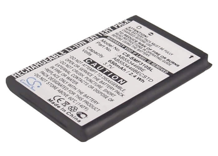 Battery For Samsung Sgh-f318, Gt-b2100, Gt-b2100 Solid Extreme 3.7v, 650mah - 2.41wh Mobile, SmartPhone Cameron Sino Technology Limited   