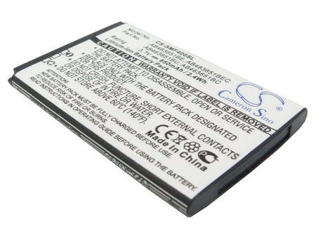 Battery For Samsung Sgh-f400, Sgh-f408, Gt-m7500 3.7v, 650mah - 2.41wh Mobile, SmartPhone Cameron Sino Technology Limited   