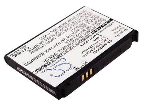 Battery For Samsung Sgh-i607, Sgh-i600, Blackjack 3.7v, 1200mah - 4.44wh Mobile, SmartPhone Cameron Sino Technology Limited   