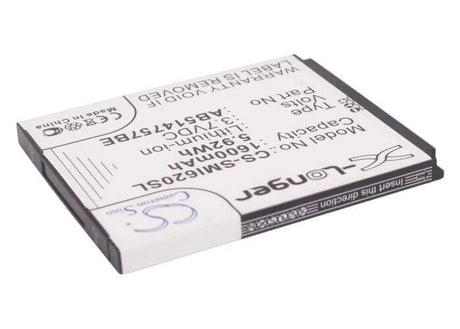 Battery For Samsung Sgh-i620, Sgh-i640, Sgh-i640v 3.7v, 1600mah - 5.92wh Mobile, SmartPhone Cameron Sino Technology Limited   