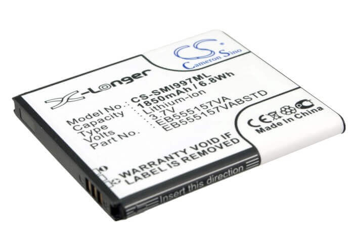 Battery For Samsung Sgh-i997, Galaxy S Infuse 4g, Sgh-i757 3.7v, 1850mah - 6.85wh Mobile, SmartPhone Cameron Sino Technology Limited   