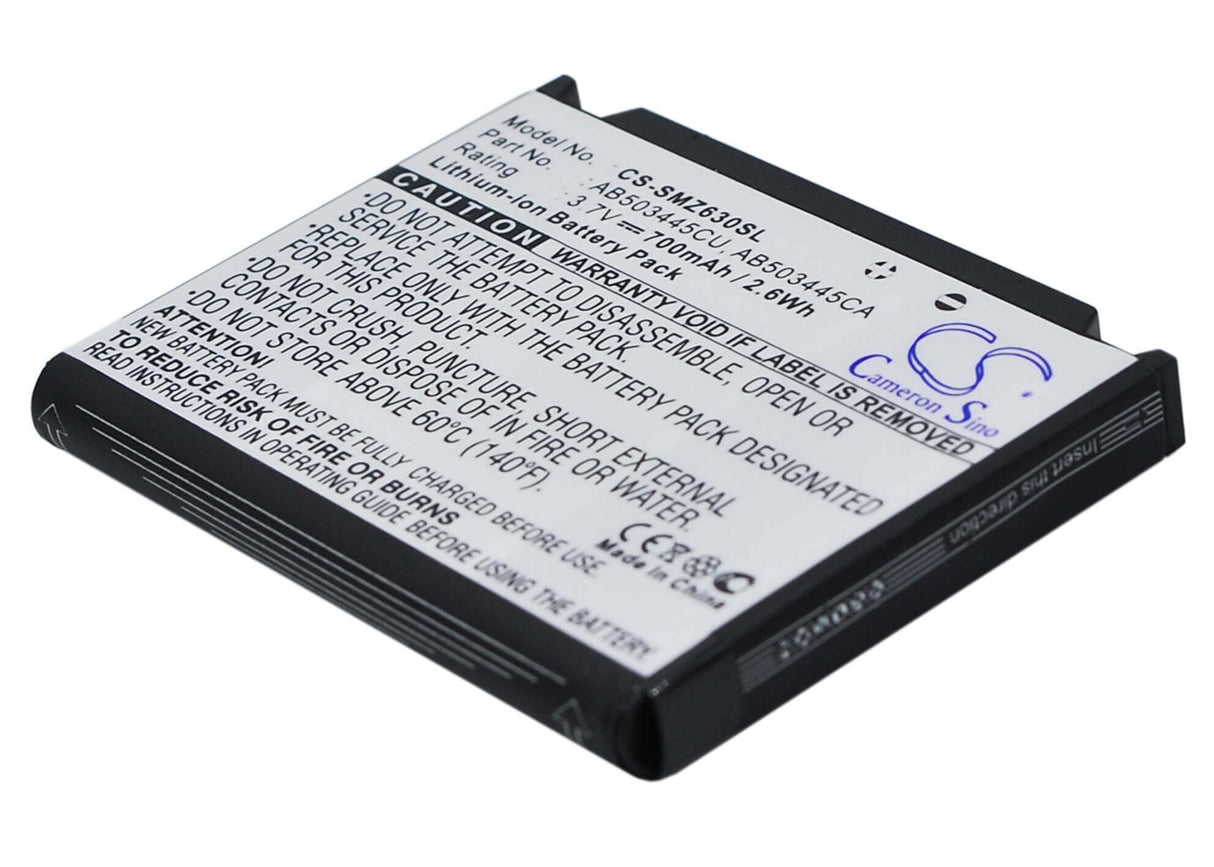 Battery For Samsung Sgh-p520, Sgh-p528, Sgh-z630 3.7v, 700mah - 2.59wh Batteries for Electronics Cameron Sino Technology Limited (Suspended)   