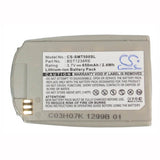 Battery For Samsung Sgh-t500, Sgh-t508 3.7v, 650mah - 2.41wh Batteries for Electronics Cameron Sino Technology Limited (Suspended)   