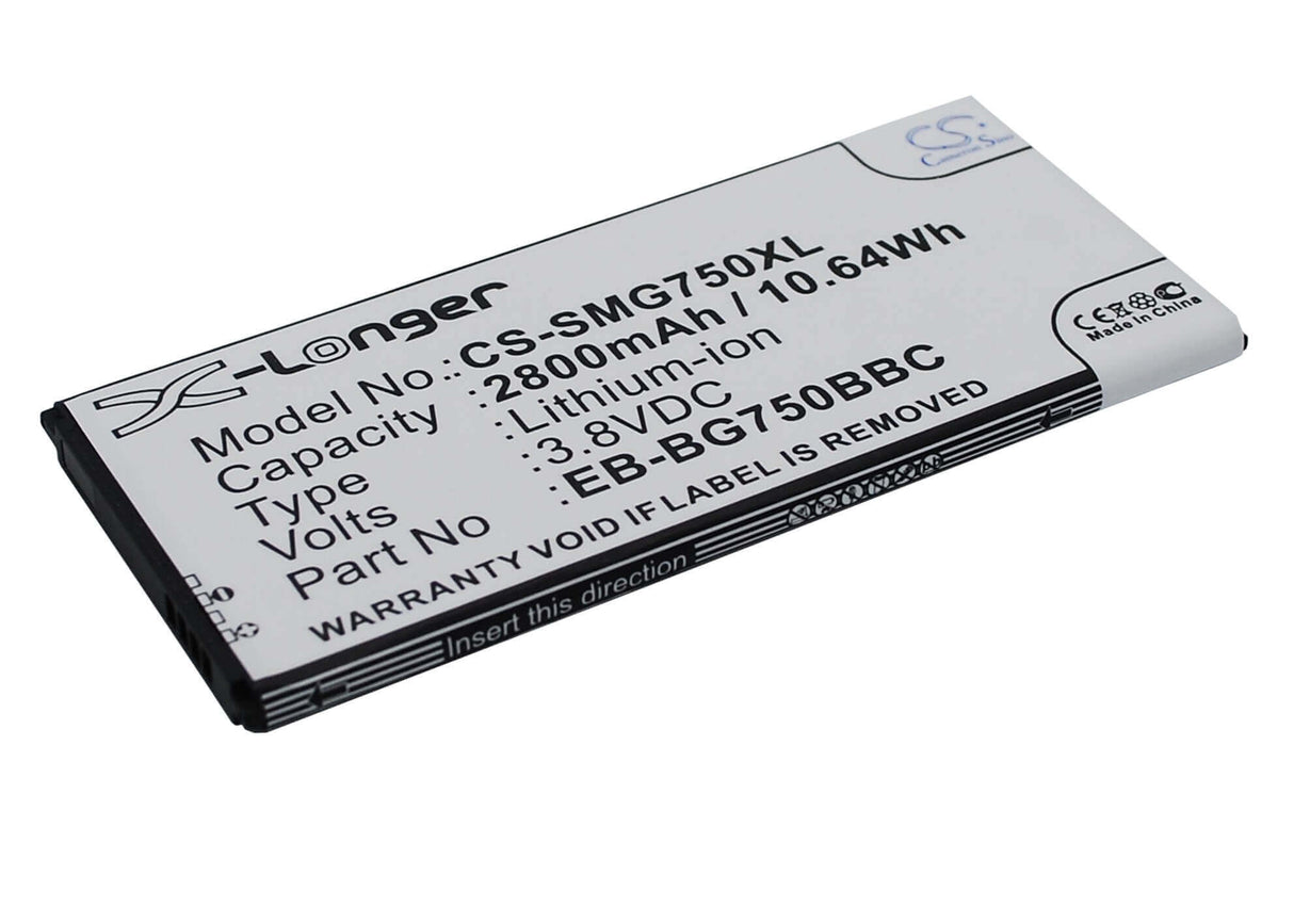 Battery For Samsung Sm-g750, Sm-g750a, Sm-g750f 3.8v, 2800mah - 10.64wh Mobile, SmartPhone Cameron Sino Technology Limited   