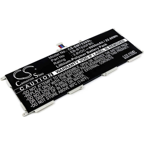 Battery For Samsung Sm-t530, Sm-t530nu, Sm-t537r4 3.8v, 6000mah Tablet Cameron Sino Technology Limited   