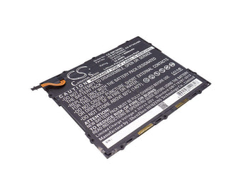 3.8V, Li-Polymer, 6000mAh, Tablet battery fits Samsung, Eb-bt585aba, Galaxy Tab A 10.1 2016 Td-lte, Galaxy Tab A 10.1 2016 Wifi, 22.80Wh