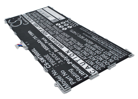 Battery For Samsung Sm-t900, Sm-t905, Galaxy Tabpro 12.2 3.8v, 9500mah - 36.10wh Tablet Cameron Sino Technology Limited   