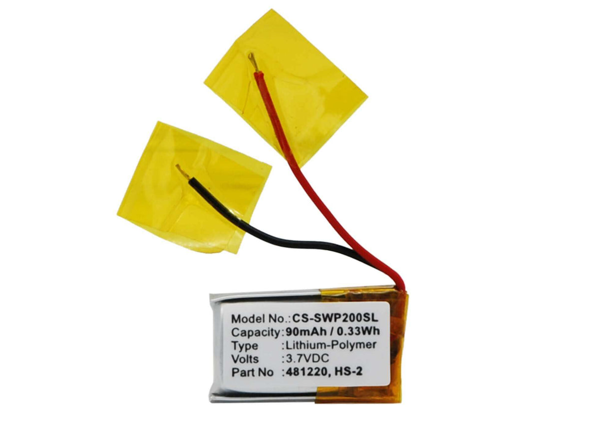 Battery For Samsung Wep-200, Wep-210, We-p301 3.7v, 90mah - 0.33wh Batteries for Electronics Cameron Sino Technology Limited   