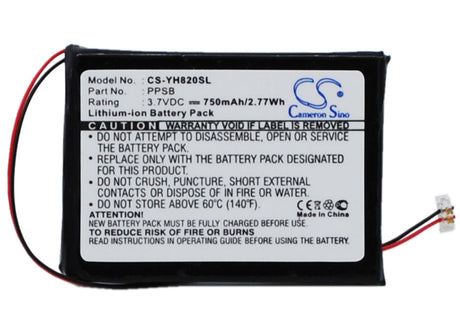 Battery For Samsung Yeep Yh-820, Yeep Yh-820s, Yh-820mw 3.7v, 750mah - 2.78wh Media Player Cameron Sino Technology Limited   