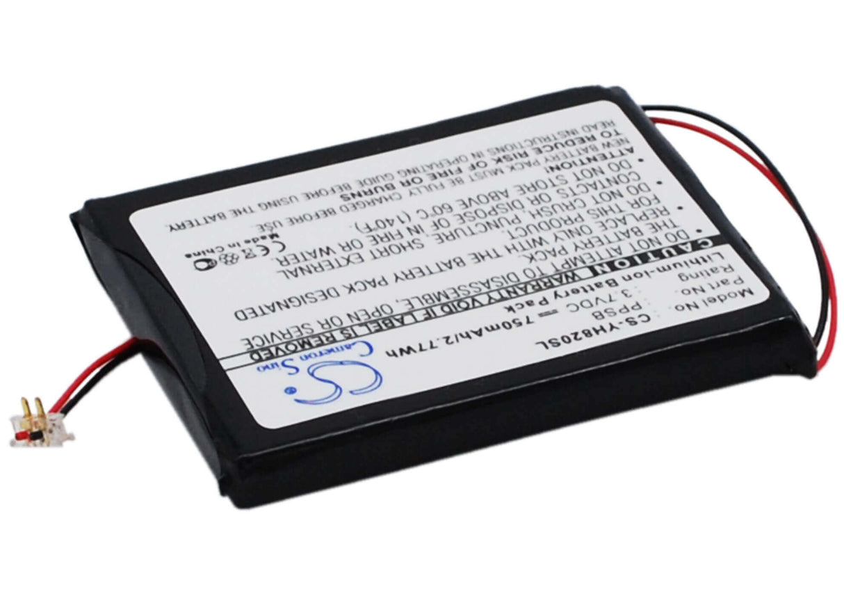 Battery For Samsung Yeep Yh-820, Yeep Yh-820s, Yh-820mw 3.7v, 750mah - 2.78wh Media Player Cameron Sino Technology Limited   