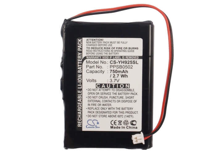 Battery For Samsung Yh-920, Yh-925 Mp3 Player 3.7v, 750mah - 2.78wh Media Player Cameron Sino Technology Limited   