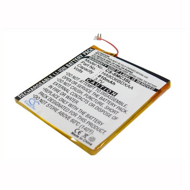 Battery For Samsung Yp-cp3, Yp-cp3ab/xsh (4g), Yp-cp3ab/xsh (8g) 3.7v, 810mah - 3.00wh Media Player Cameron Sino Technology Limited   