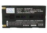 Battery For Sanyo Idshot Idc-1000, Idshot Idc-1000z, 7.4v, 2000mah - 14.80wh Camera Cameron Sino Technology Limited   