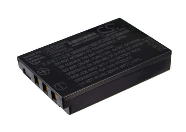 Battery For Sanyo Xacti Dmx-fh11, Xacti Dmx-hd1010, 3.7v, 1400mah - 5.18wh Camera Cameron Sino Technology Limited   