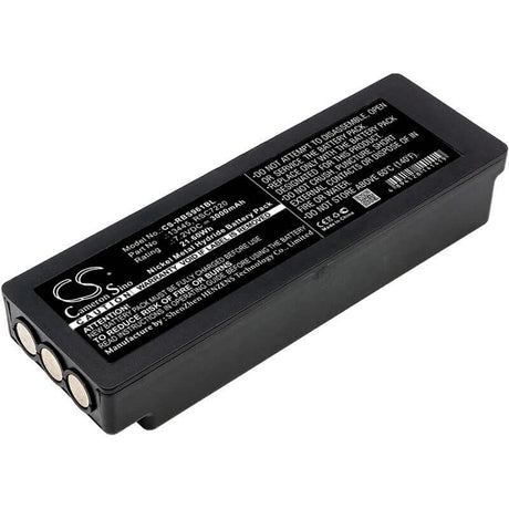 Battery For Scanreco, 590, 592, 790, 960 7.2v, 3000mah - 21.60wh Batteries for Electronics Cameron Sino Technology Limited   