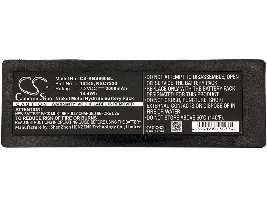 Crane Remote Battery For Scanreco, 590, 592, 790, 960, Cifa, Effer 7.2v, 2000mah - 14.40wh Crane Remote Control Cameron Sino Technology Limited   