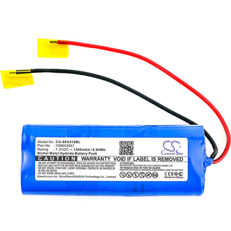 Crane Remote Battery For Seik, Terra Fa5-10 7.2v, 1200mah - 8.64wh Crane Remote Control Cameron Sino Technology Limited   