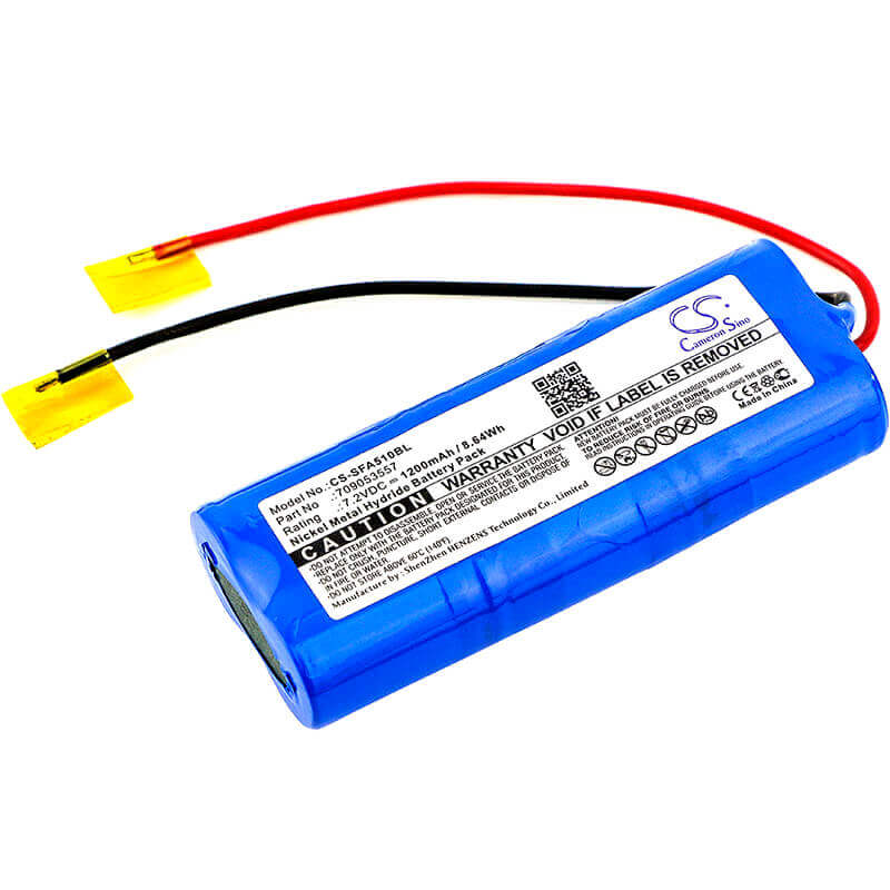 Crane Remote Battery For Seik, Terra Fa5-10 7.2v, 1200mah - 8.64wh Crane Remote Control Cameron Sino Technology Limited   