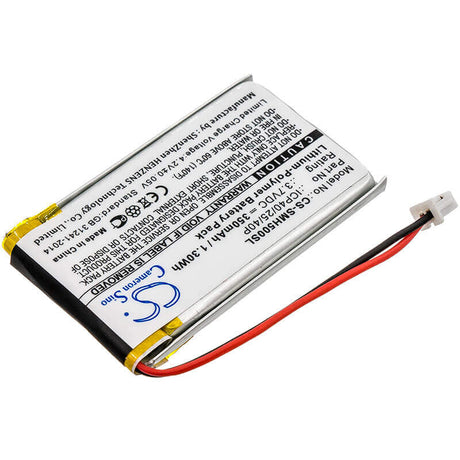 Battery For Sena, Smh-5, 3.7v, 350mah - 1.30wh Wireless Headset Cameron Sino Technology Limited   