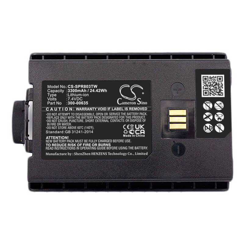 Battery For Sepura, Sc20, Sc2020, Sc2024 7.4v, 3300mah - 24.42wh Batteries for Electronics Cameron Sino Technology Limited   