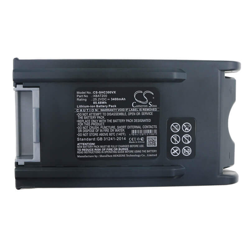 Battery For Shark, F30, Ic200c, Ic200w 25.2v, 3400mah - 85.68wh Vacuum Cameron Sino Technology Limited   