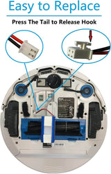 Battery For Shark, Ion Robot Vacuum Cleaning Syst, Ion Robot Vacuum Cleaning System 14.8v, 3400mah - 50.32wh Vacuum Cameron Sino Technology Limited   