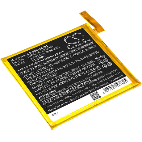 Battery For Sharp, 605sh, Aquos, R 3.8v, 3050mah - 11.59wh Mobile, SmartPhone Cameron Sino Technology Limited   