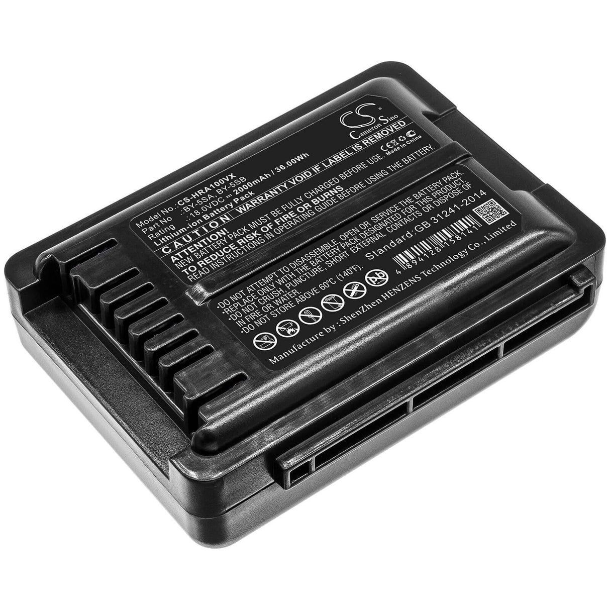 Battery For Sharp, Ec-a1r, Ec-a1r-p, Ec-a1rx 18v, 2000mah - 36.00wh Vacuum Cameron Sino Technology Limited   