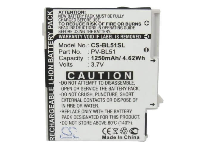 Battery For Sharp Em-one S01sh 3.7v, 1250mah - 4.63wh Mobile, SmartPhone Cameron Sino Technology Limited (Suspended)   