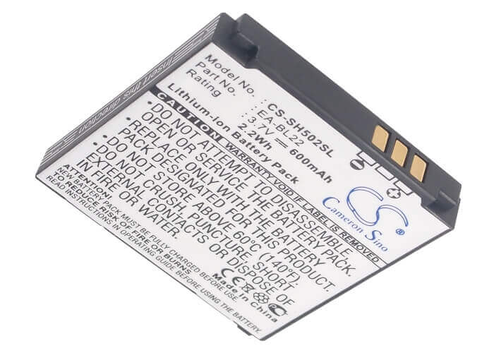 Battery For Sharp Sh5010c, Sh5018c, Sh5020c 3.7v, 600mah - 2.22wh Mobile, SmartPhone Cameron Sino Technology Limited   