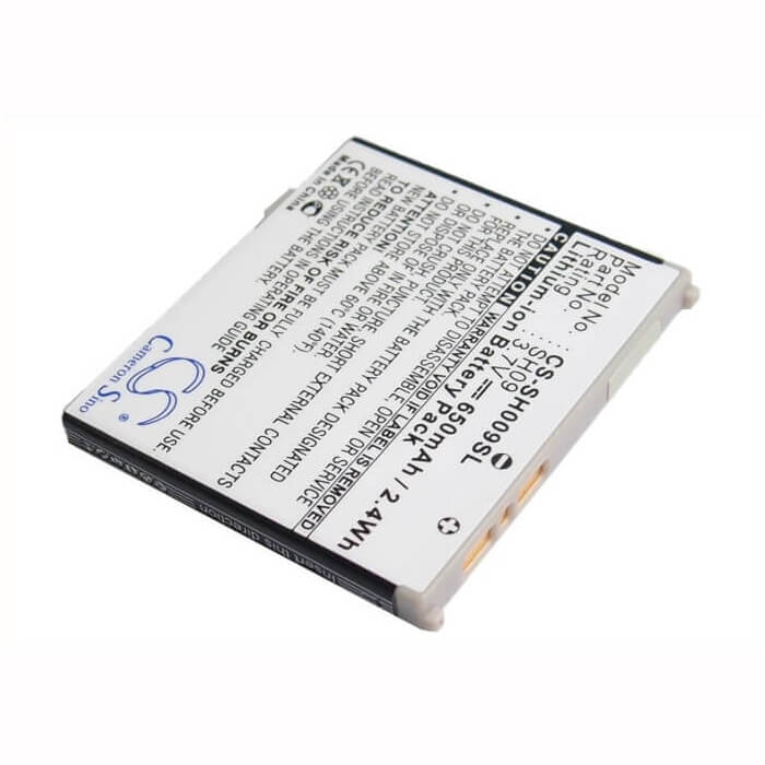 Battery For Sharp Sh903i, Sh902isl 3.7v, 650mah - 2.41wh Mobile, SmartPhone Cameron Sino Technology Limited   